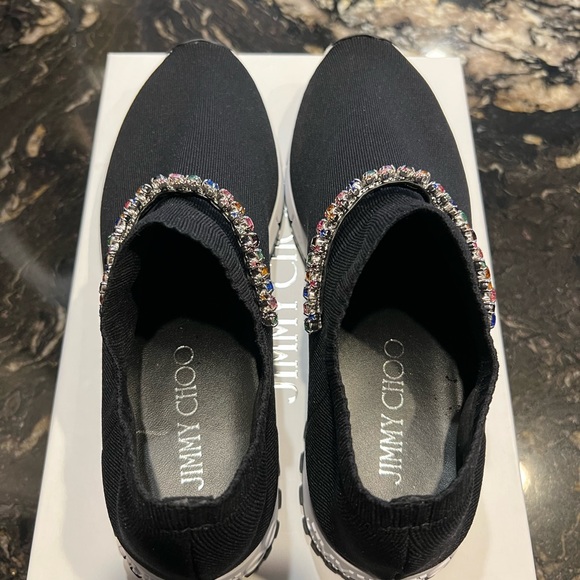 Brand new, Jimmy Choo Verona Crystal Sneakers - Picture 7 of 10
